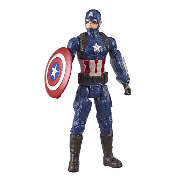 Marvel Avengers: Endgame Titan Hero Series Captain America 12-In Action Figure - Picture 3 of 3
